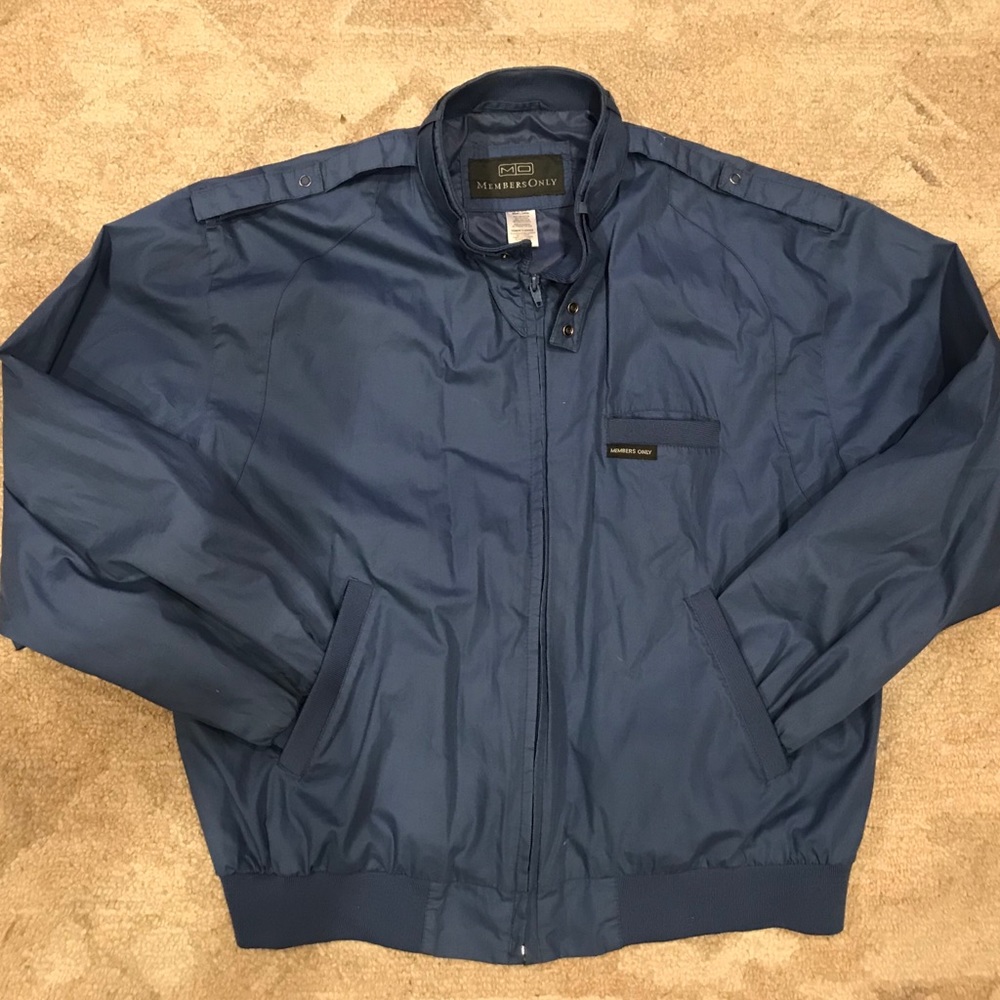 VINTAGE Members Only Jacket (Blue)